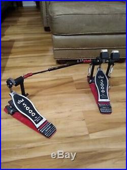 DW 5000 Double Bass Drum Pedal with case