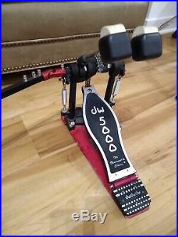 DW 5000 Double Bass Drum Pedal with case