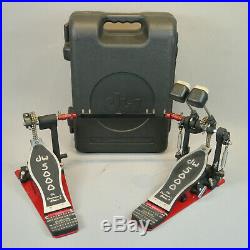 DW 5000 Double Bass Drum Pedal with hard case
