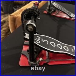 DW 5000 Double Bass Kick Drum Pedal. Single chain Older USA model? READ