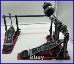 DW 5000 Double Bass Kick Drum Pedal with Pearl Aluminium Drive Shaft USA