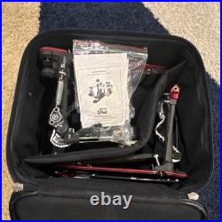 DW 5000 Double Chain Double Pedal for Bass Drum with Case & Owner's Manual