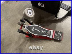 DW 5000 SINGLE Bass Drum Pedal DOUBLE Chain w BAG and KEY #YA5