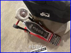 DW 5000 SINGLE Bass Drum Pedal DOUBLE Chain w BAG and KEY #YA5