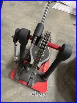 DW 5000 SINGLE Bass Drum Pedal DOUBLE Chain w BAG and KEY #YA5