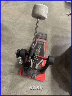 DW 5000 SINGLE Bass Drum Pedal DOUBLE Chain w BAG and KEY #YA5