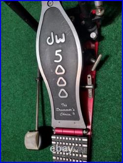 DW 5000 Series Accelerator Bass Drum Pedal Double Chain with Beater