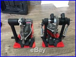 DW 5000 Series Accelerator Double Bass Drum Pedal with Case