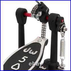 DW 5000 Series Accelerator Single Bass Drum Pedal with Extended XF Footboard
