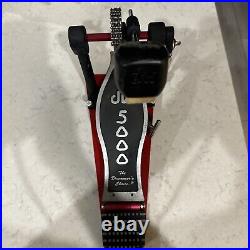 DW 5000 Series Single Bass Drum Pedal The Drummers Choice Excellent Condition