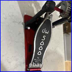 DW 5000 Series Single Bass Drum Pedal The Drummers Choice Excellent Condition DW 5000 Series Single Bass Drum Pedal The Drummers Choice Excellent Condition
