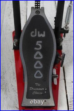 DW 5000 Series Single Turbo Bass Drum Pedal with Dual-Chain Drive & 2-Way Beater