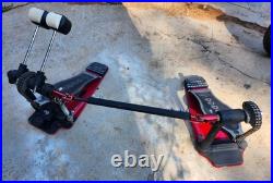 DW 5000 Series Turbo Double Bass Drum Pedal Excellent Condition