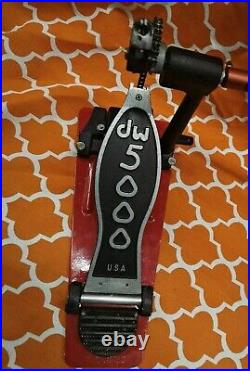 DW 5000 Single Chain Double Bass Drum Pedal