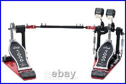 DW 5000 TURBO 5002 DOUBLE Bass Pedal DWCP5002TD4 withNylon Case, IN STOCK
