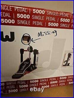 DW 5000 TURBO Single Bass Pedal DWCP5000TD4 NEW OPEN BOX