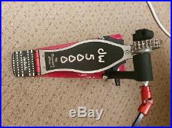 DW 5000 double bass drum pedal with hard case