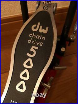 DW 5000 double chain pedal Bass Drum DW Hardware Kick Pedal Single VINTAGE