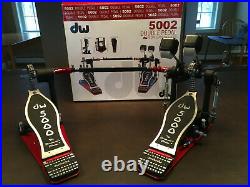 DW 5002 Series 5002AD4 Accelerator Double Bass Drum Pedal Mint Condition