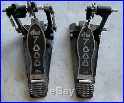 DW 7000 Double Bass Drum Pedal Single Chain withBag