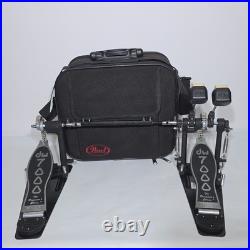 DW 7000, Dual chain, Double Bass Pedal with Pearl Carrying Case