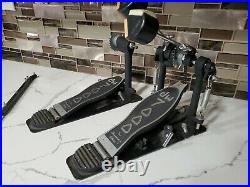 DW 7000 Series DOUBLE Bass Drum Pedal Single Chain. SUPER NICE