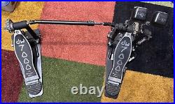 DW 7000 Series Double Pedal Bass Drum Kick / Chain Drive Different Bar