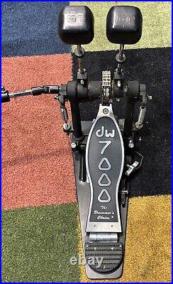 DW 7000 Series Double Pedal Bass Drum Kick / Chain Drive Different Bar