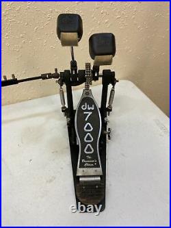 DW 7000 Series double bass drum pedals Double Chain