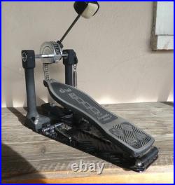 DW 8000B Bass Drum Pedal / Solid Footboard / Heel-less Single Pedal / RARE