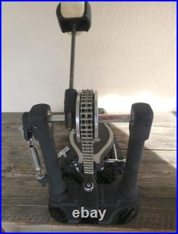 DW 8000B Bass Drum Pedal / Solid Footboard / Heel-less Single Pedal / RARE