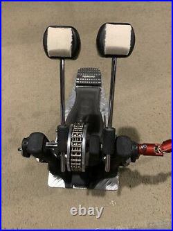 DW 8000 Double Bass Drum Pedal With Gig Bag Excellent