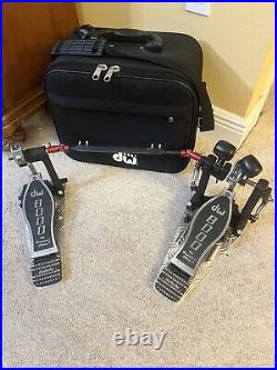 DW 8000 Double Drum Pedal with Case