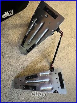 DW 8000 Double Drum Pedal with Case