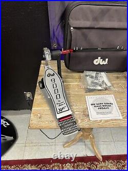DW 9000XF Double Bass Pedal Extended Footboard With Case