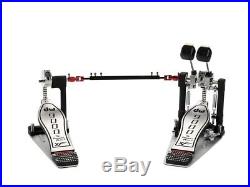 DW 9000 DOUBLE BASS KICK DRUM SET PEDAL EXTENDED FOOTBOARD with CASE DWCP9002XF