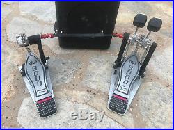 DW 9000 DOUBLE Bass Drum Pedal withcase