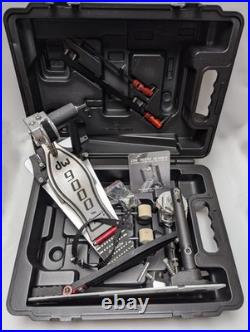 DW 9000 Double Bass Drum Pedal Hard Shell Case + Extras DWCP9002 Drum Workshop