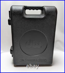 DW 9000 Double Bass Drum Pedal Hard Shell Case + Extras DWCP9002 Drum Workshop