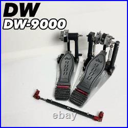 DW 9000 Double Bass Drum Pedal Hardware Series Footboard From Japan