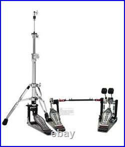 DW 9000 Double Bass Drum Pedal & Hi Hat Stand Combo