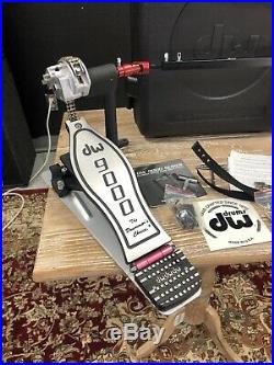 DW 9000 Double Bass Drum Pedal With Case