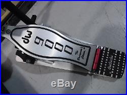 DW 9000 Double Bass Kick Drum Pedal with Case
