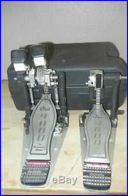 DW 9000 Series Double Bass Drum Pedal DWCP9002 With Case