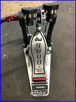 DW 9000 Series Double Bass Drum Pedal EXTRAS EXCELLENT