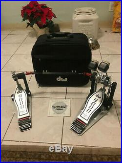 DW 9000 Series Double Bass Drum Pedal Excellent