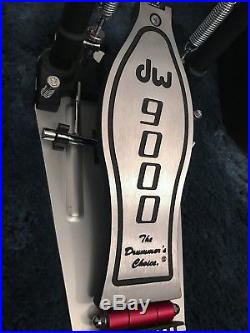 DW 9000 Series Double Bass Drum Pedal Excellent Condition
