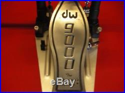 DW 9000 Series Double Bass Drum Pedal Great Working Condition