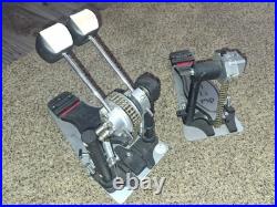 DW 9000 Series Double Bass Drum Pedal Multicolor