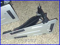 DW 9000 Series Double Bass Drum Pedal Multicolor